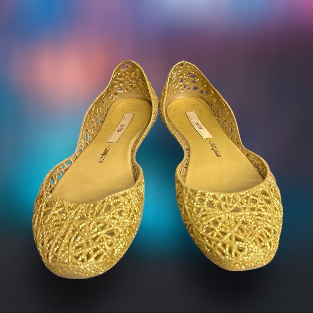 Melissa + Campana Zig Zag Flats